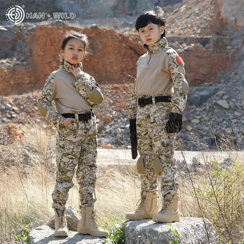 Kids Tactical Uniform Hunting  - مراجعة Kids Outdoor Clothing وسعره