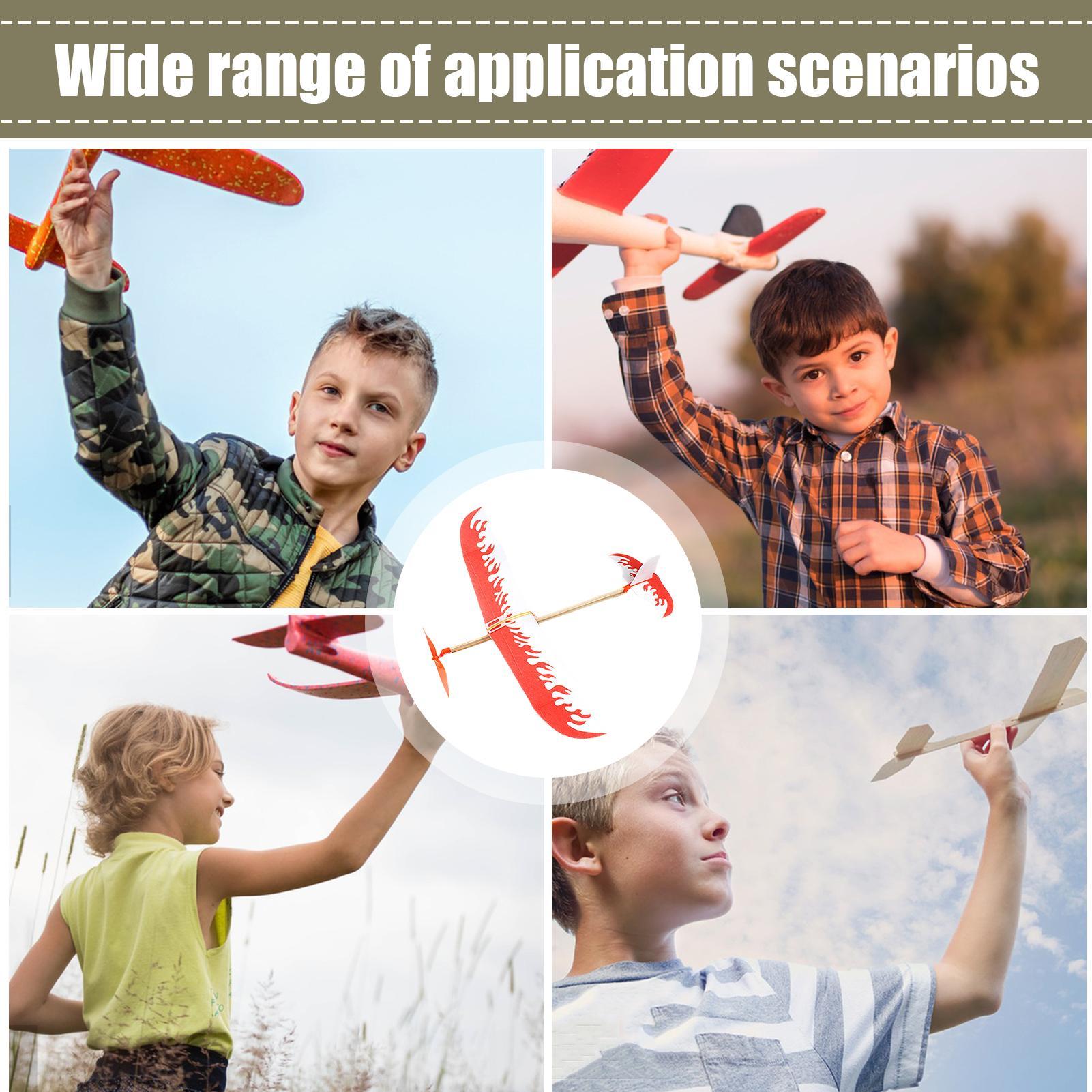 Rubber Band Airplanes Powered  - مراجعة Kids Outdoor Exercise Equipment وسعره