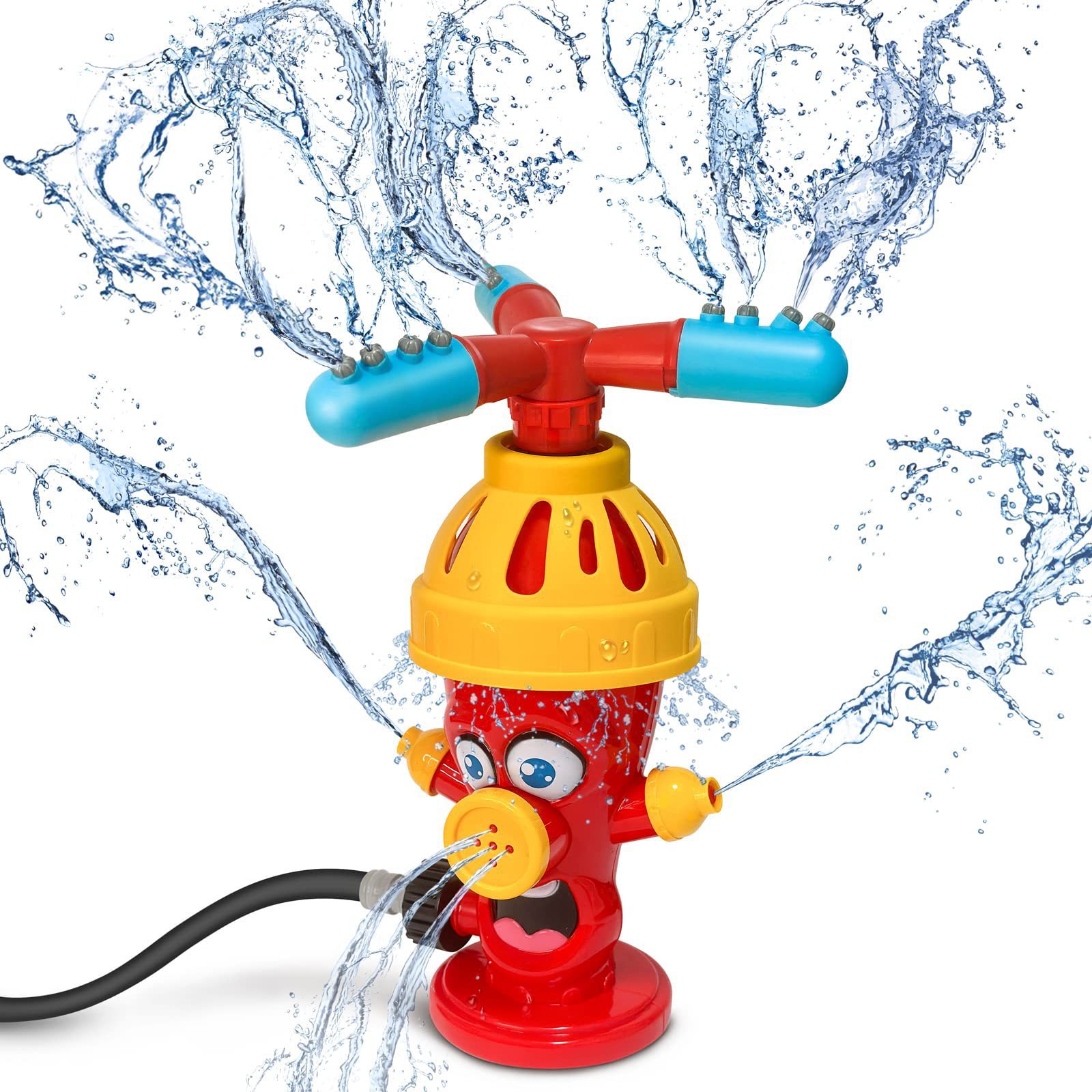 Water Spray Toy Hydrant Sprink - مراجعة Kids Outdoor Yard Tools وسعره