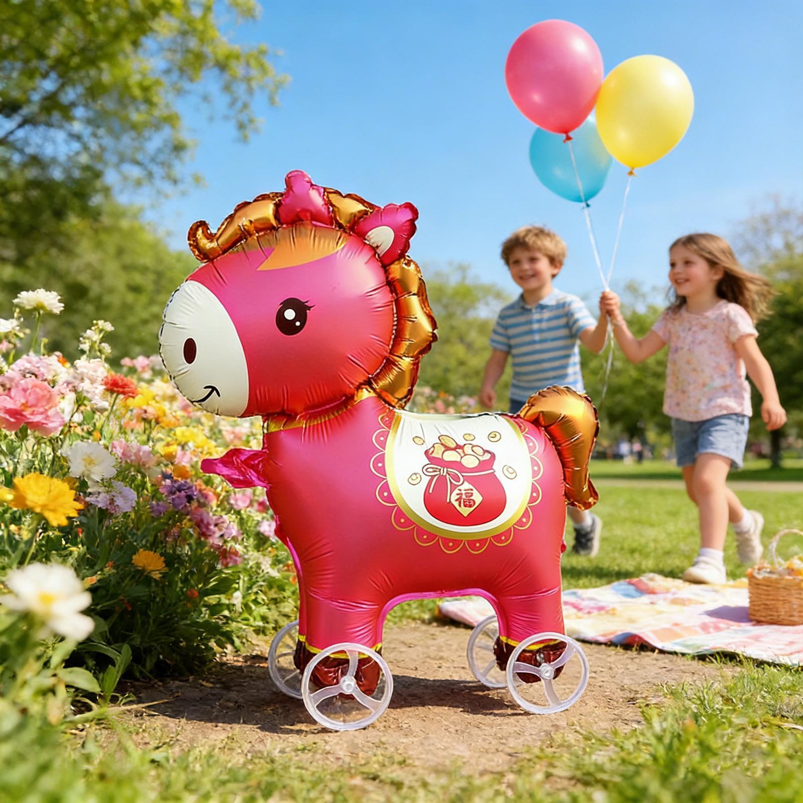 Horse Balloons Inflatable Cute - مراجعة Kids Outdoor Yard وسعره