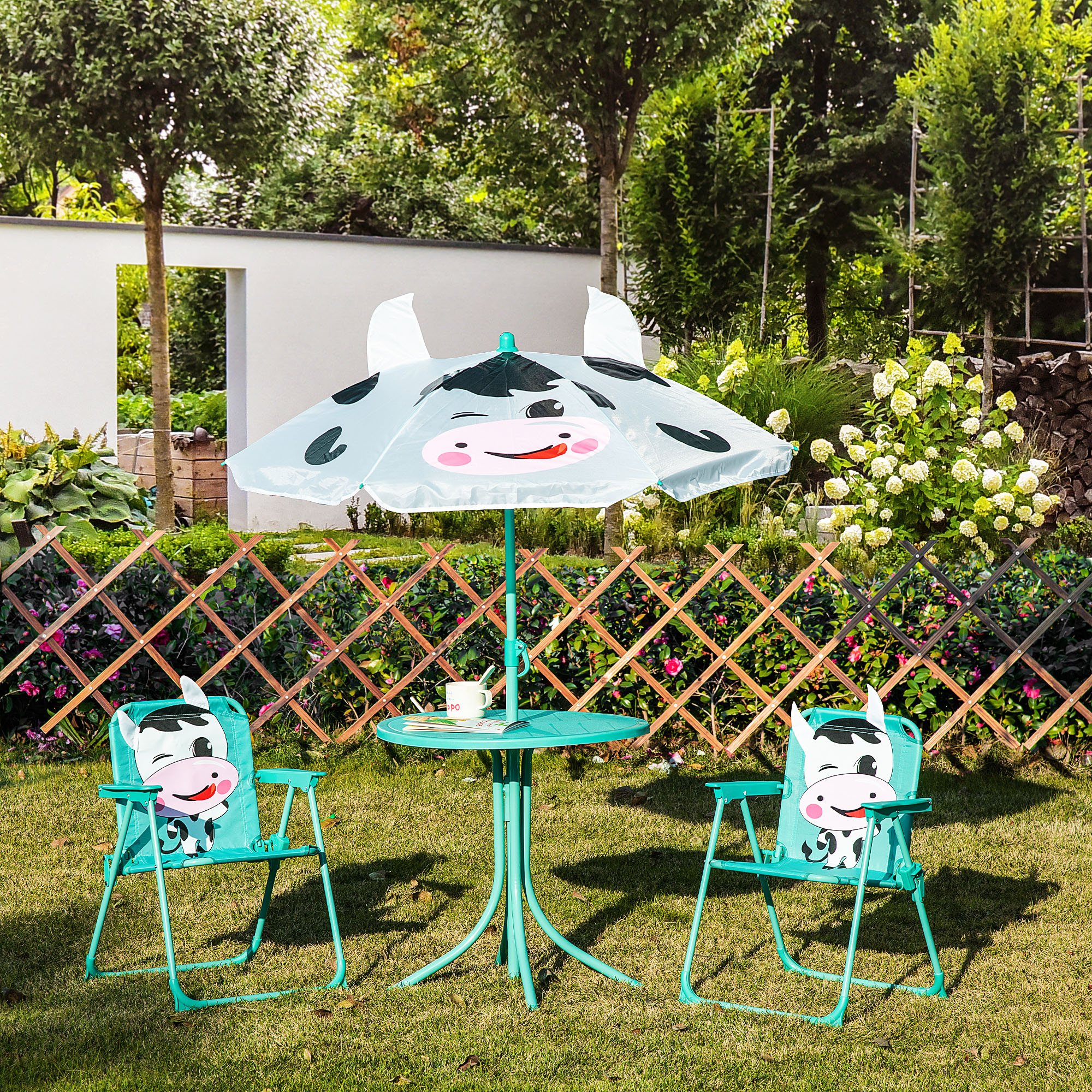 Kids Table and Chair Set, Outd - مراجعة Kids Outdoor Chair And Table وسعره