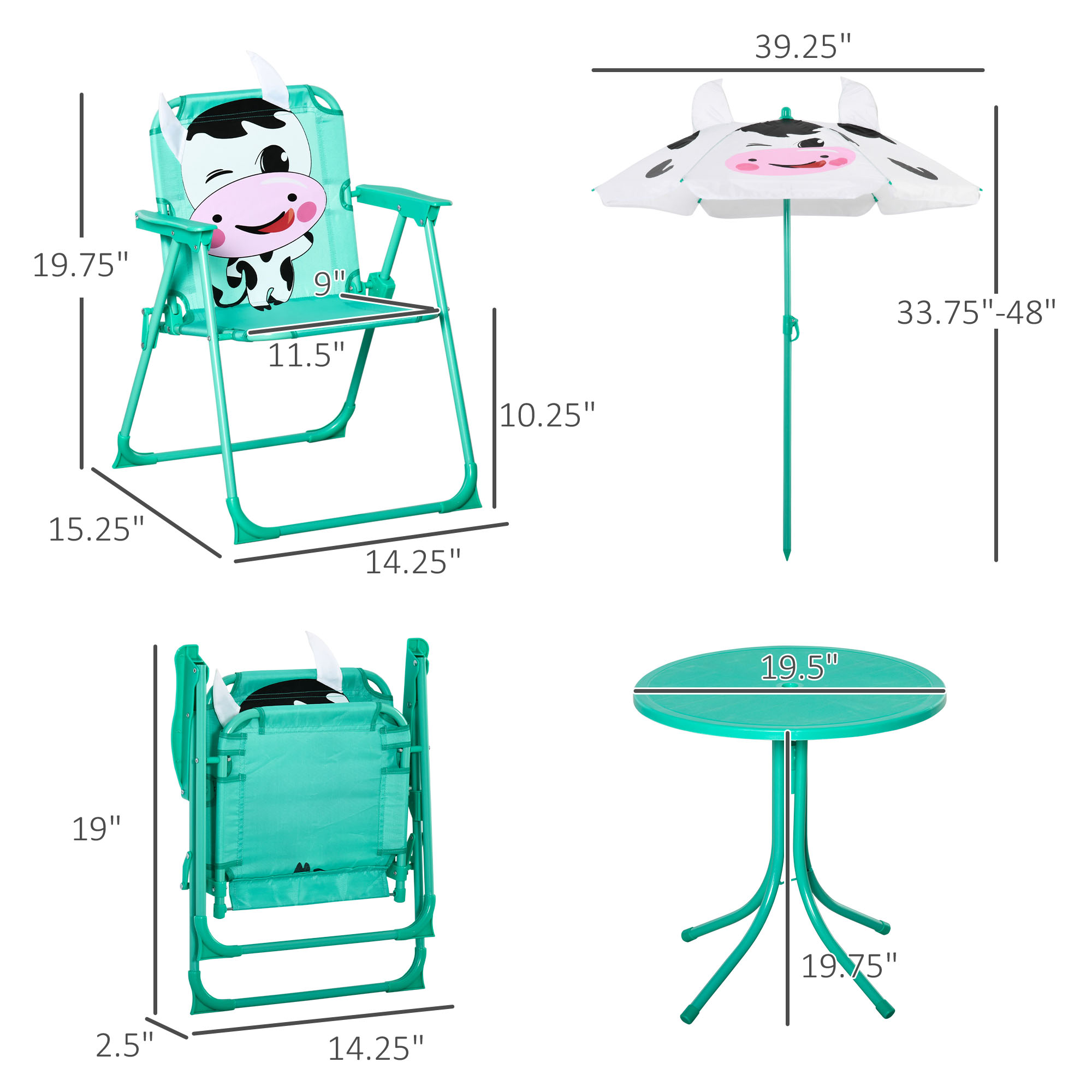 Kids Table and Chair Set, Outd - مراجعة Kids Outdoor Chair And Table وسعره