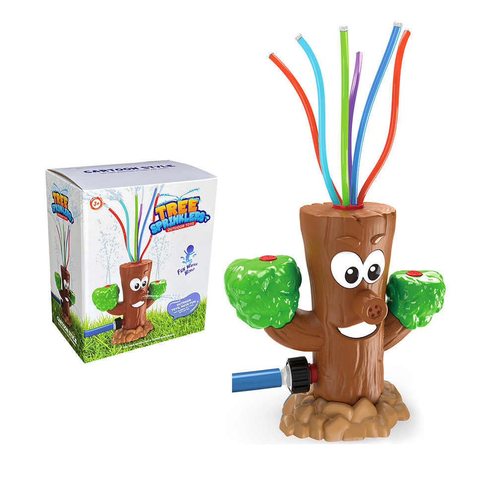 Cartoon Tree Stump Sprinkler O - مراجعة Kids Outdoor Yard Tools وسعره