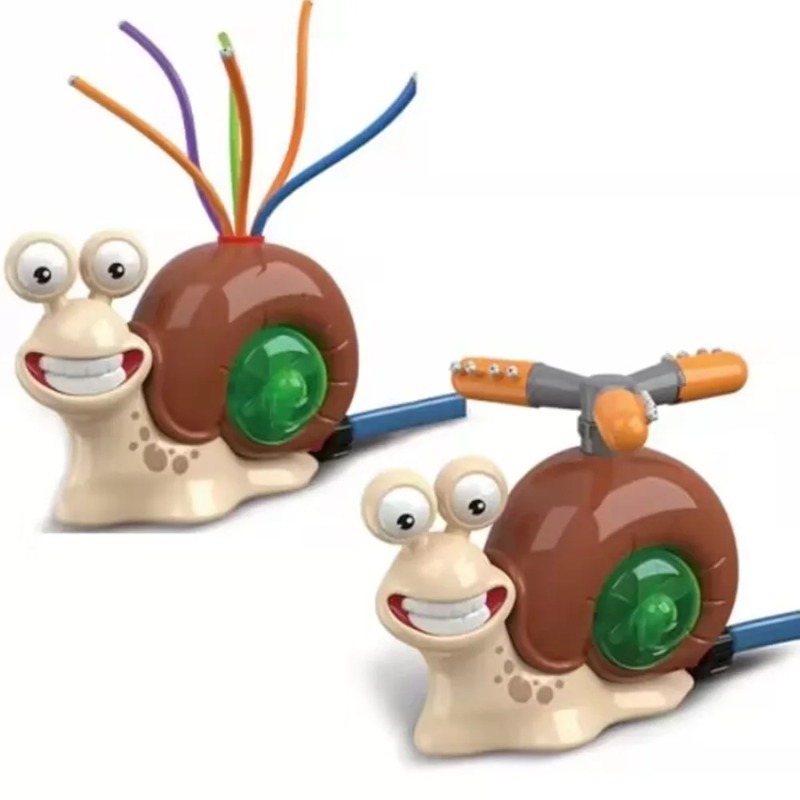 Water Spray Outdoor Toy Snail  - مراجعة Kids Outdoor Yard Tools وسعره