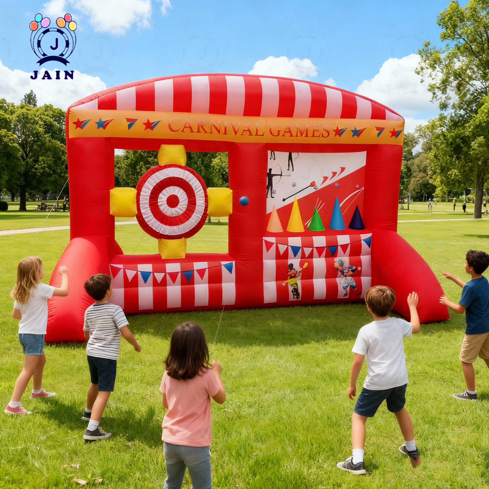 Inflatable Dart & Archery Game - مراجعة Kids Outdoor Archery Set وسعره