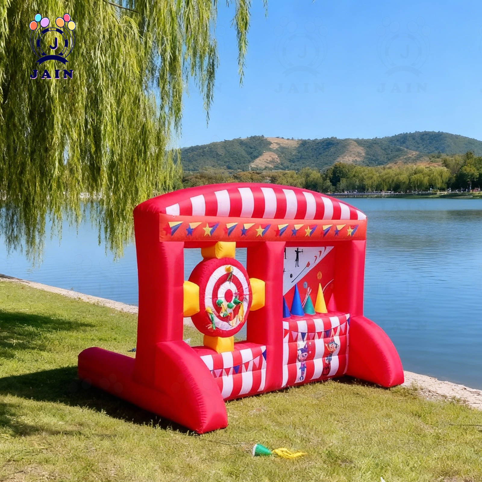 Inflatable Dart & Archery Game - مراجعة Kids Outdoor Archery Set وسعره