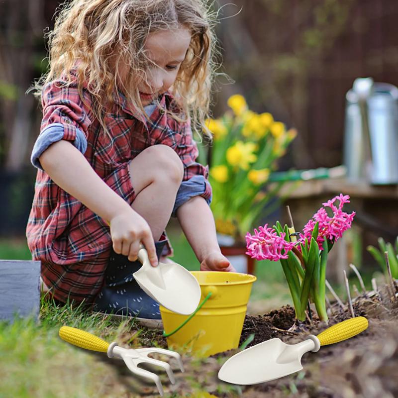 Kids Gardening Tool Set 3 Piec - مراجعة Kids Outdoor Yard Tools وسعره
