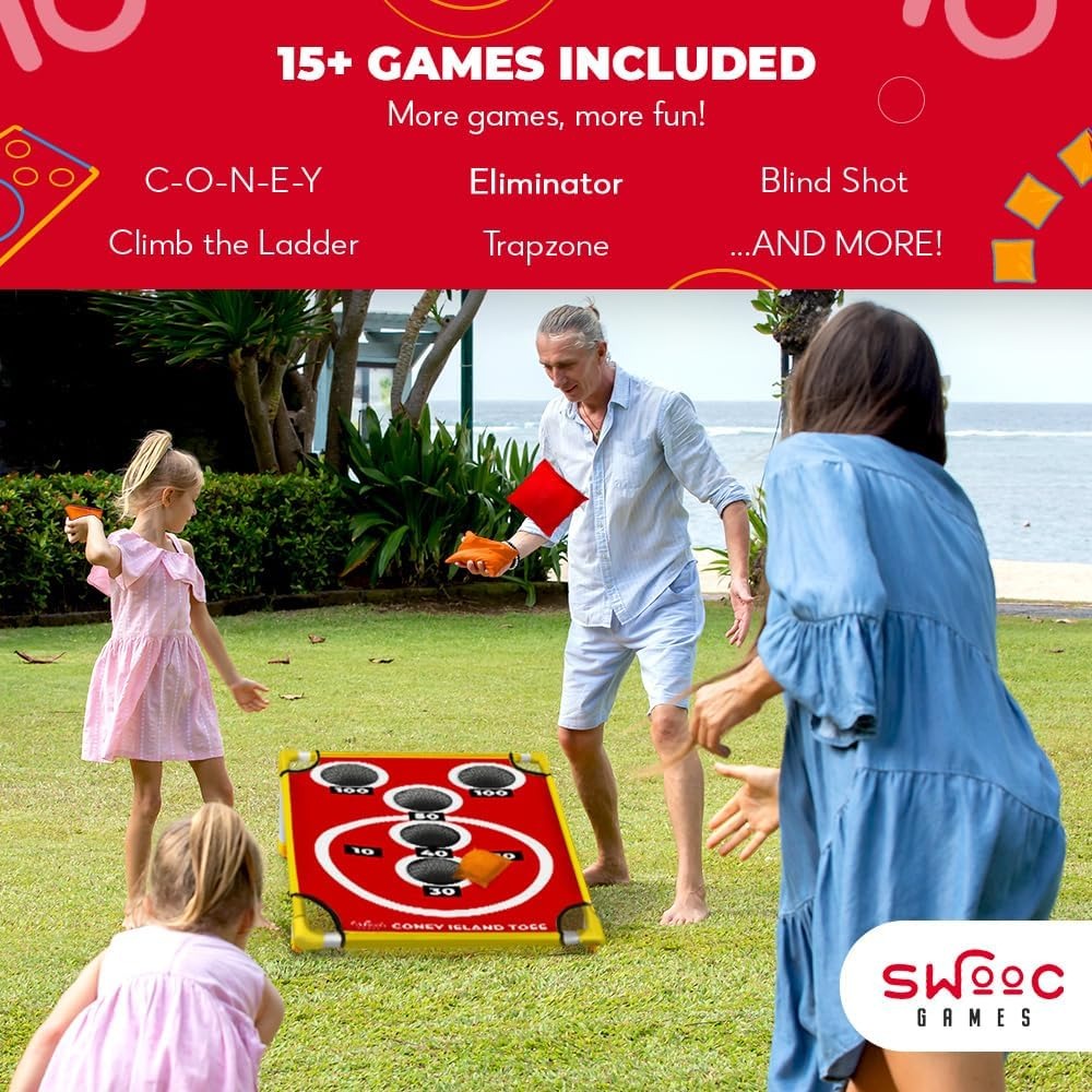 Coney Island Toss™ Arcade Corn - مراجعة Kids Outdoor Yard وسعره