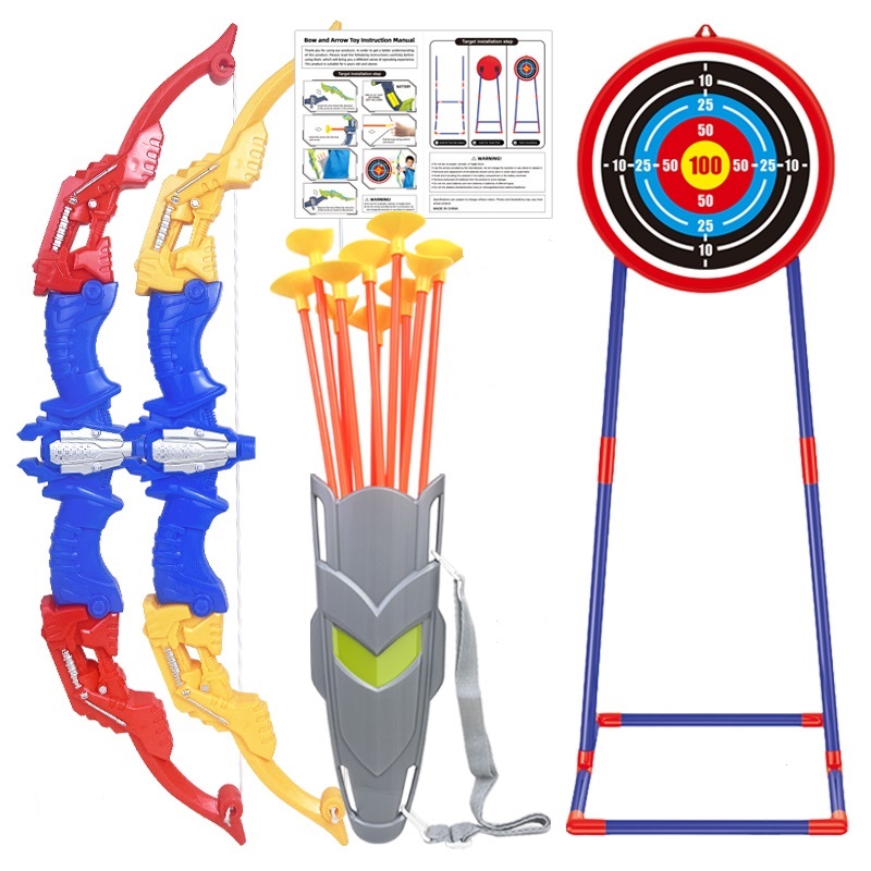Kids Archery Toy Set Bow and S - مراجعة Kids Outdoor Archery Set وسعره