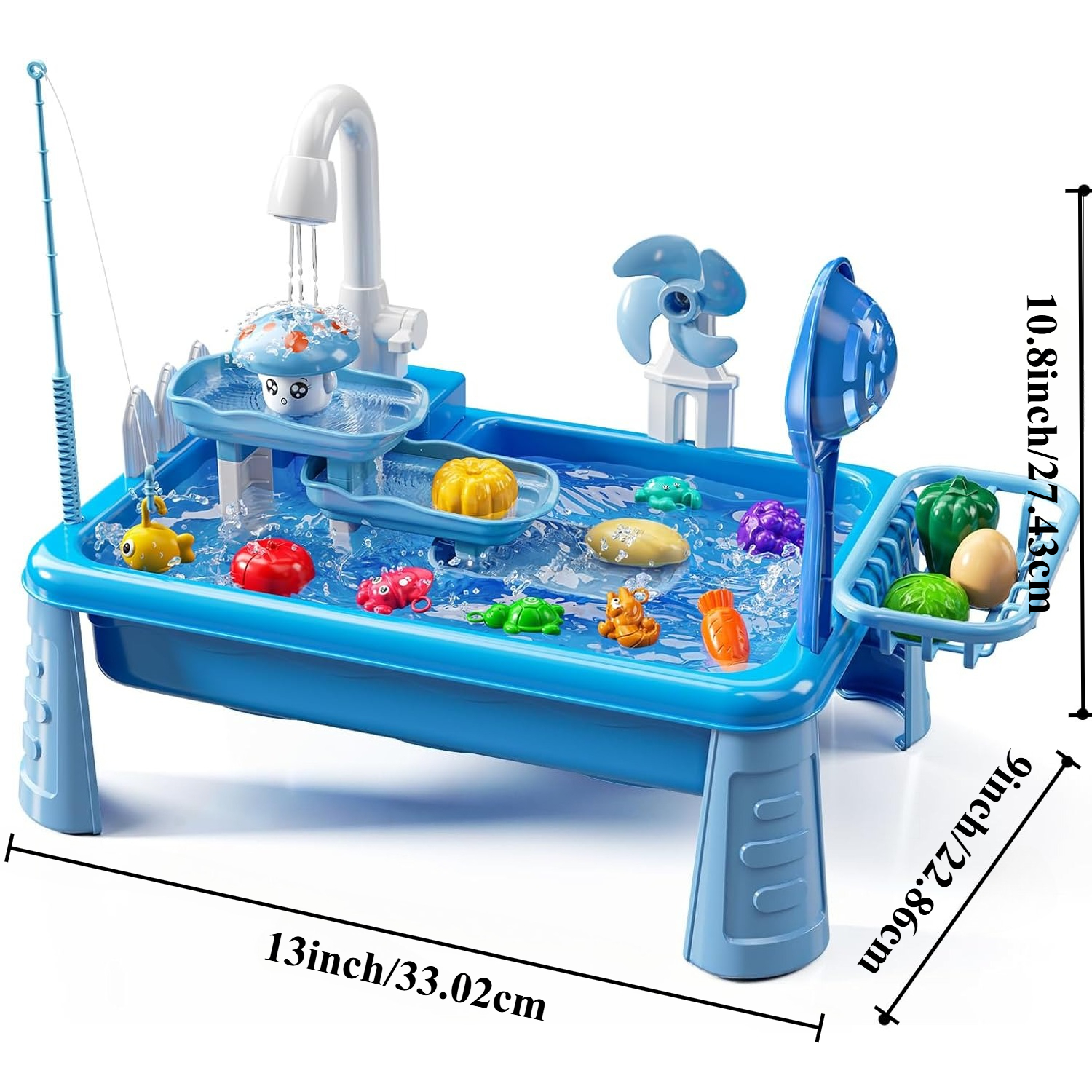 Water Table Play Sink Toy for  - مراجعة Kids Outdoor Water Play Table وسعره