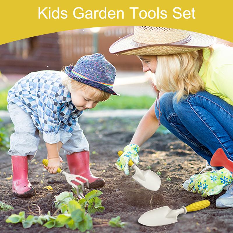 Kids Gardening Tool Set Rake S - مراجعة Kids Outdoor Yard Tools وسعره