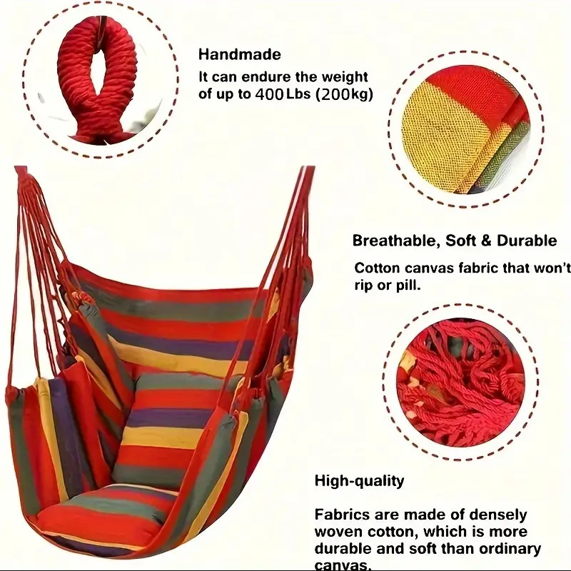 Durable Outdoor Travel Camping - مراجعة Kids Outdoor Hanging Chair وسعره