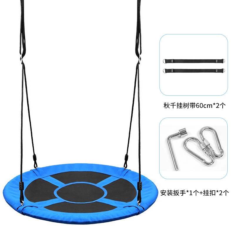 Kids Saucer Swing Outdoor Roun - مراجعة Kids Outdoor Hanging Chair وسعره