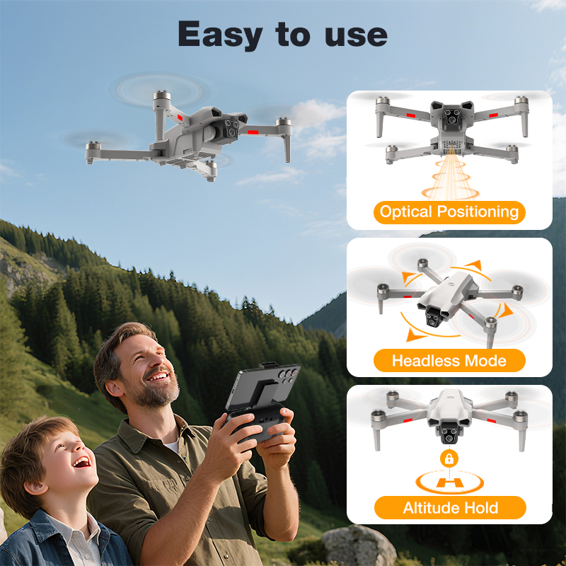 NEW Hot L017 Pro Drone Brushle - مراجعة Kids Outdoor Exercise Equipment وسعره