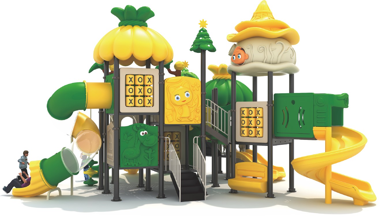 Forest Theme Garden Outdoor Pl - مراجعة Kids Outdoor Jungle Gym With Slide وسعره