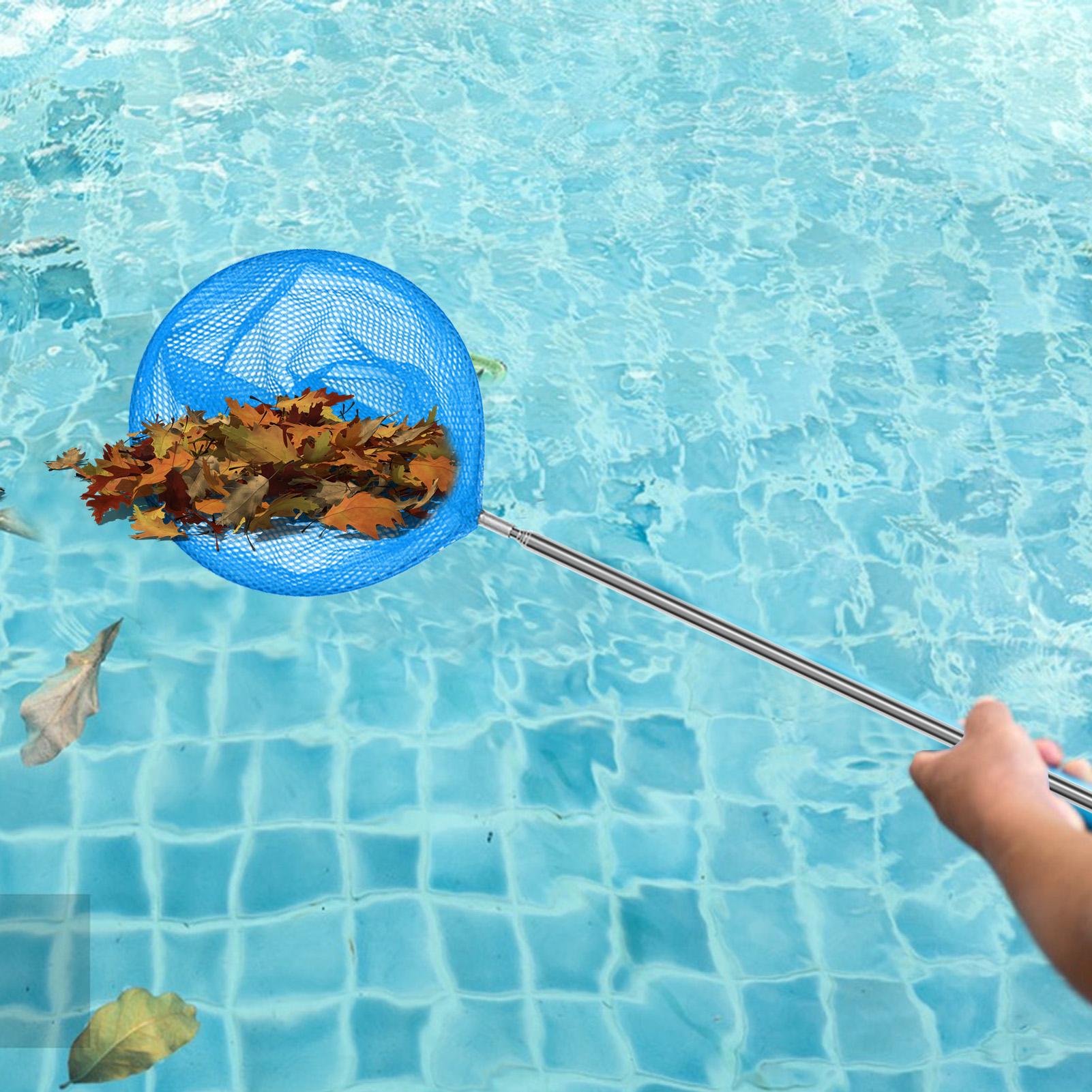 Pool Skimmer Net With Telescop - مراجعة Kids Outdoor Net وسعره