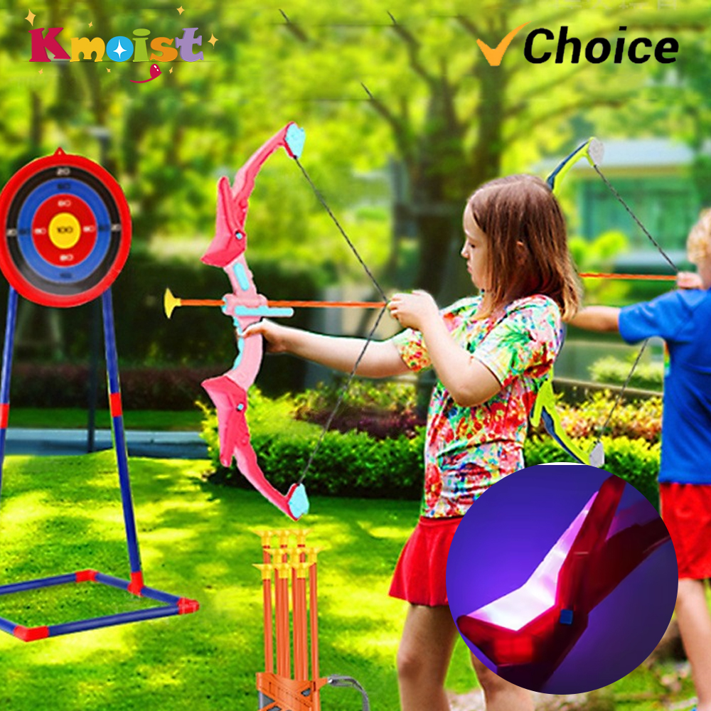 Light Up Archery Toy Kids Bow  - مراجعة Kids Outdoor Archery Set وسعره