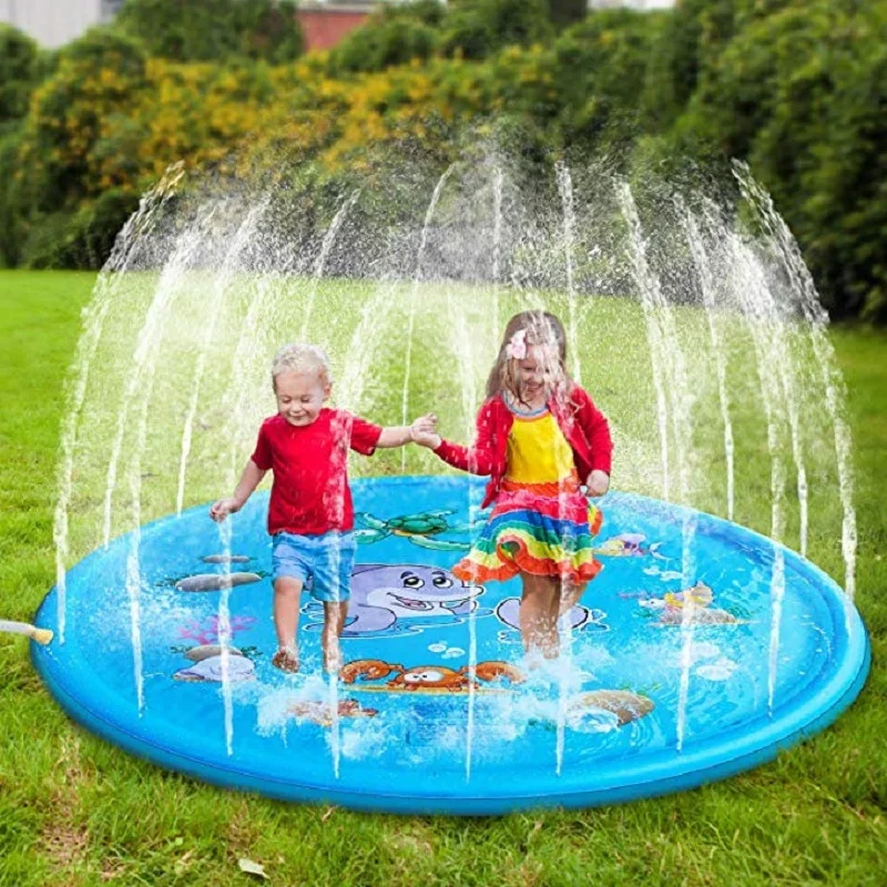100/170cm Kids Inflatable Wate - مراجعة Kids Outdoor Yard وسعره