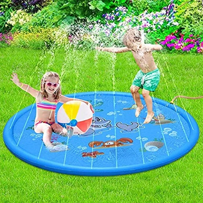 100/170cm Kids Inflatable Wate - مراجعة Kids Outdoor Yard وسعره