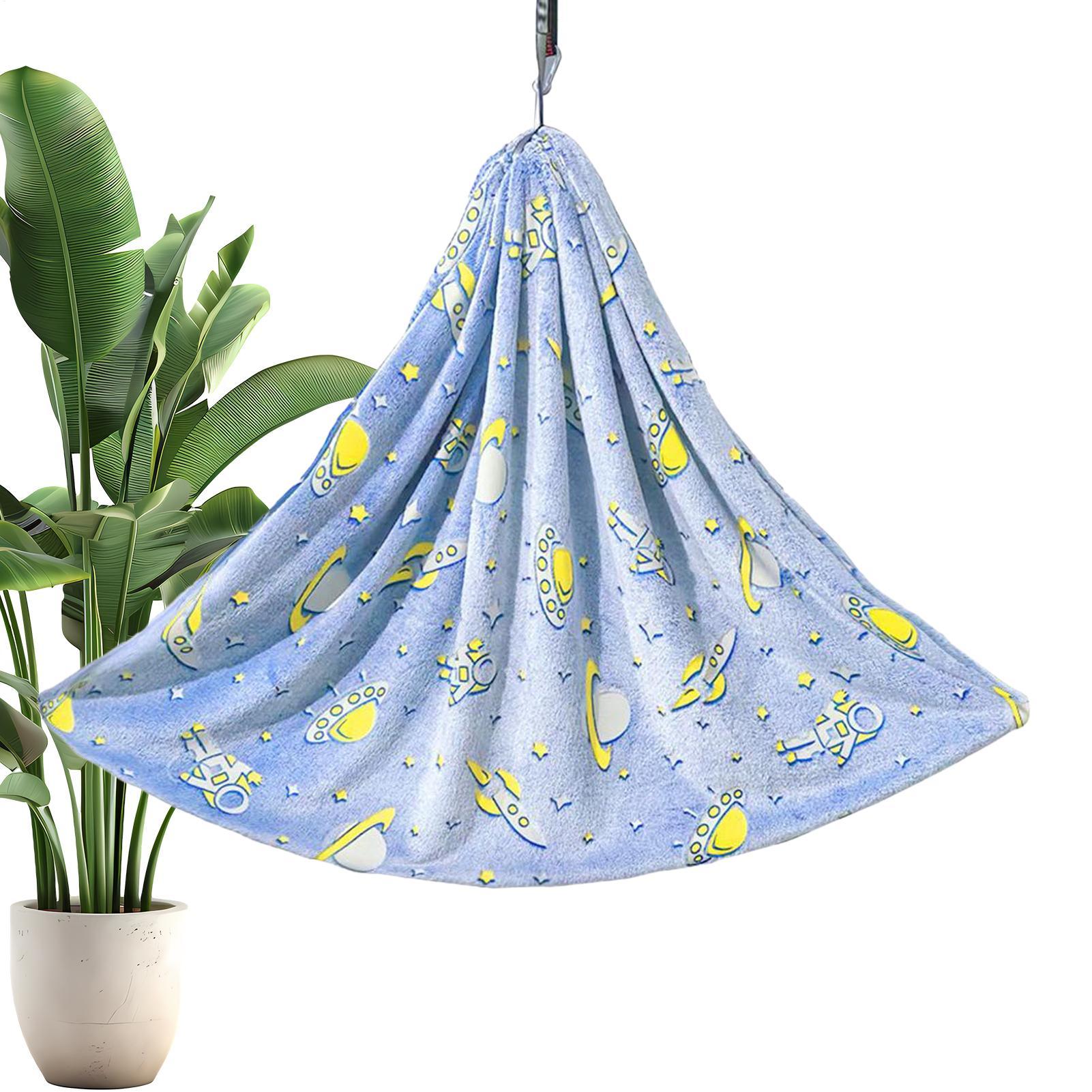 Kid Swing Chair Glowing-in-the - مراجعة Kids Outdoor Hammock Swing وسعره