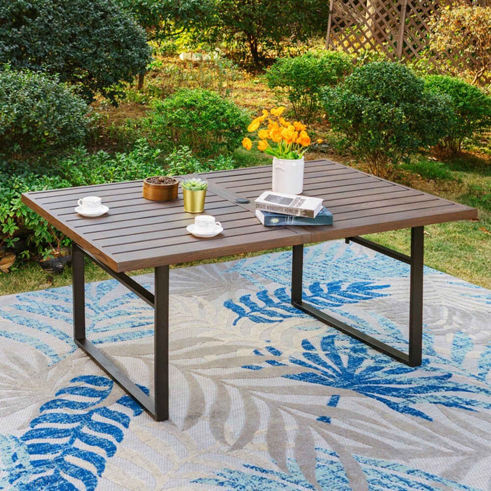 7 Piece Outdoor Dining Set Pat - مراجعة Kids Outdoor Chair And Table وسعره