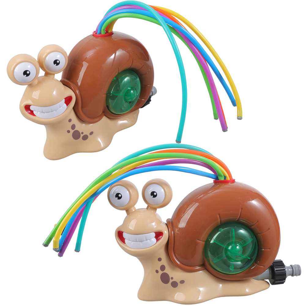 Water Spray Outdoor Toy Snail  - مراجعة Kids Outdoor Yard Tools وسعره