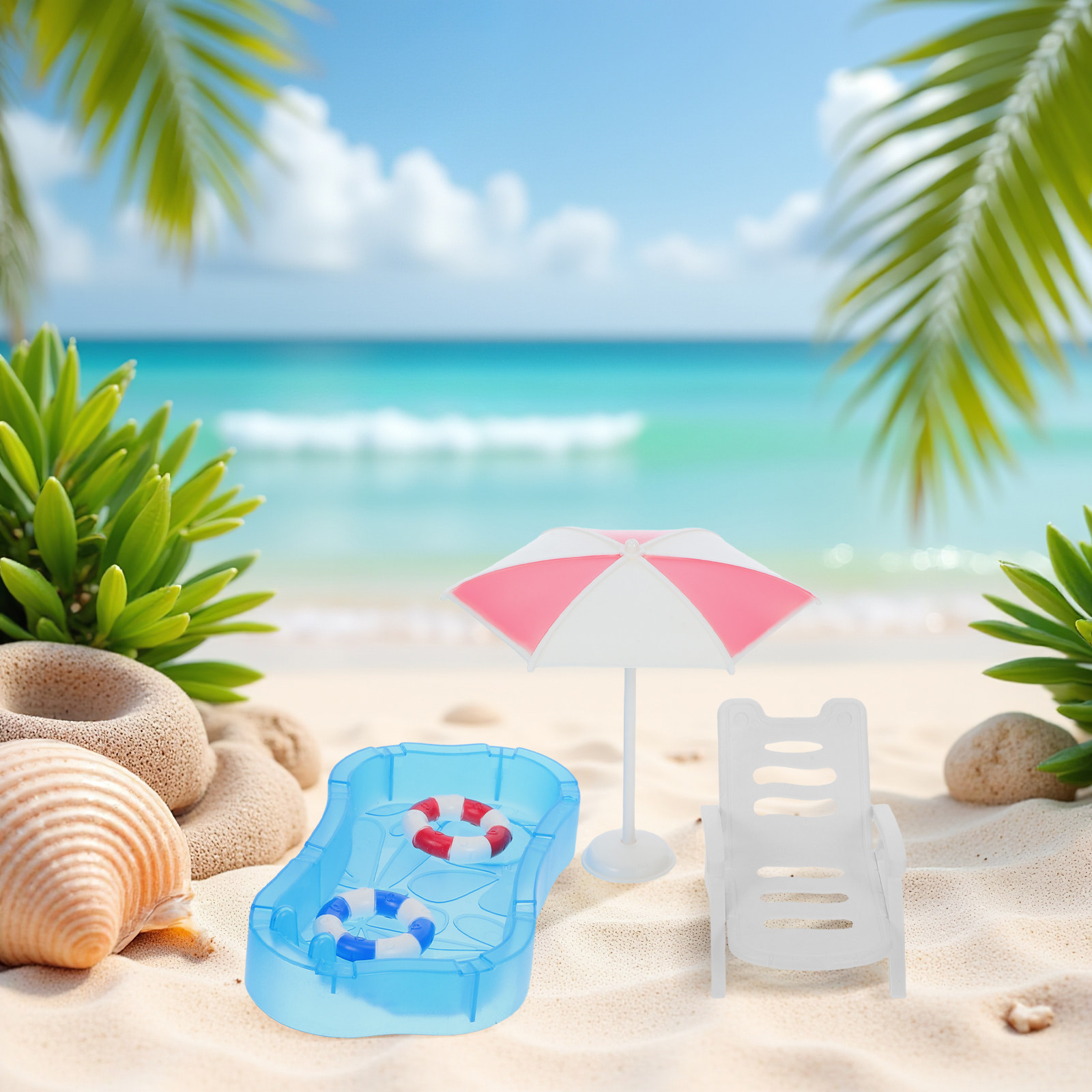 1set 1Set Miniature Swimming P - مراجعة Kids Outdoor Fairy Garden وسعره