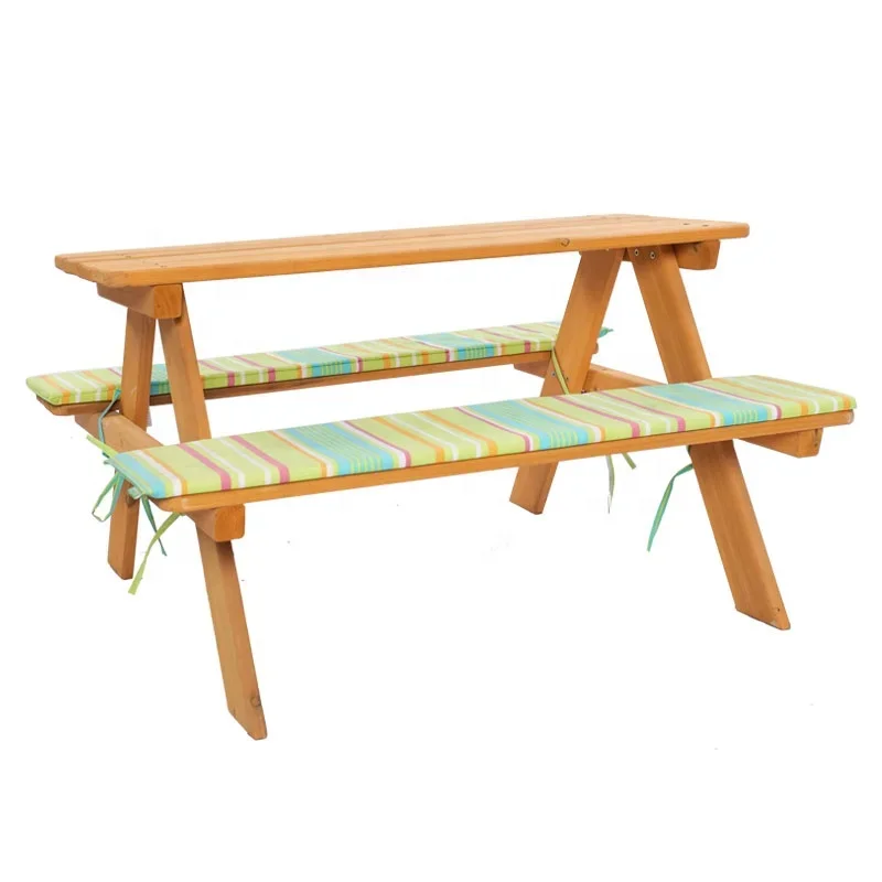 -Outdoor furniture wood kids t - مراجعة Kids Outdoor Chair And Table وسعره