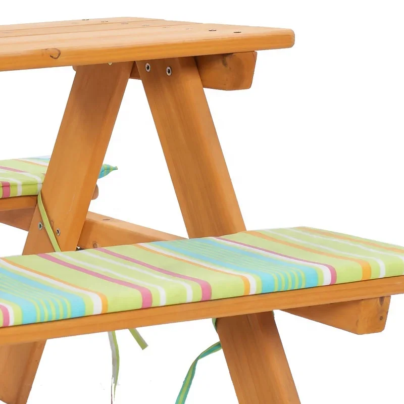 -Outdoor furniture wood kids t - مراجعة Kids Outdoor Chair And Table وسعره